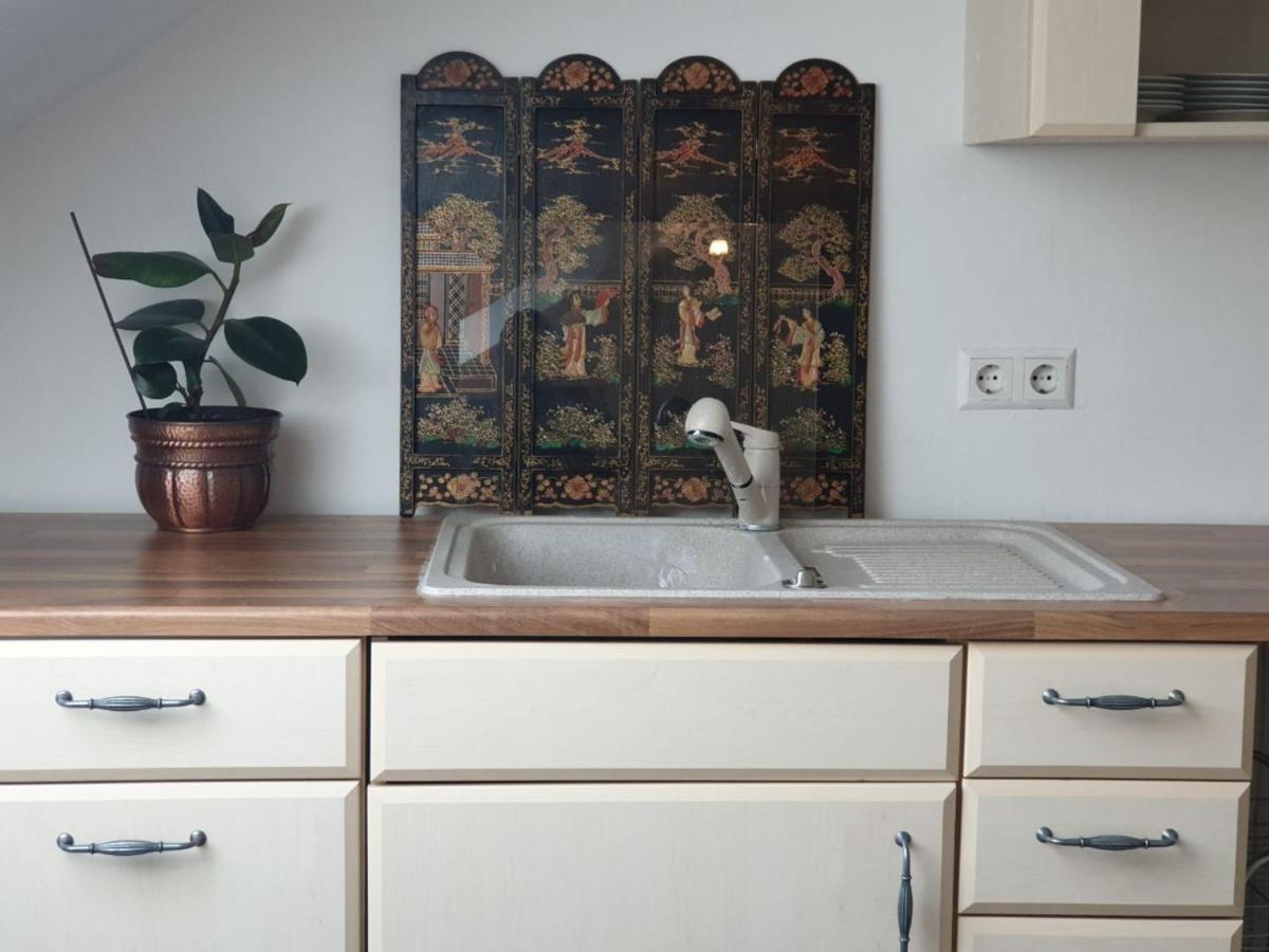 Ferienwohnung Berg View Bad Kissingen Apartment Mit 3 Schlafzimmern Bagian luar foto