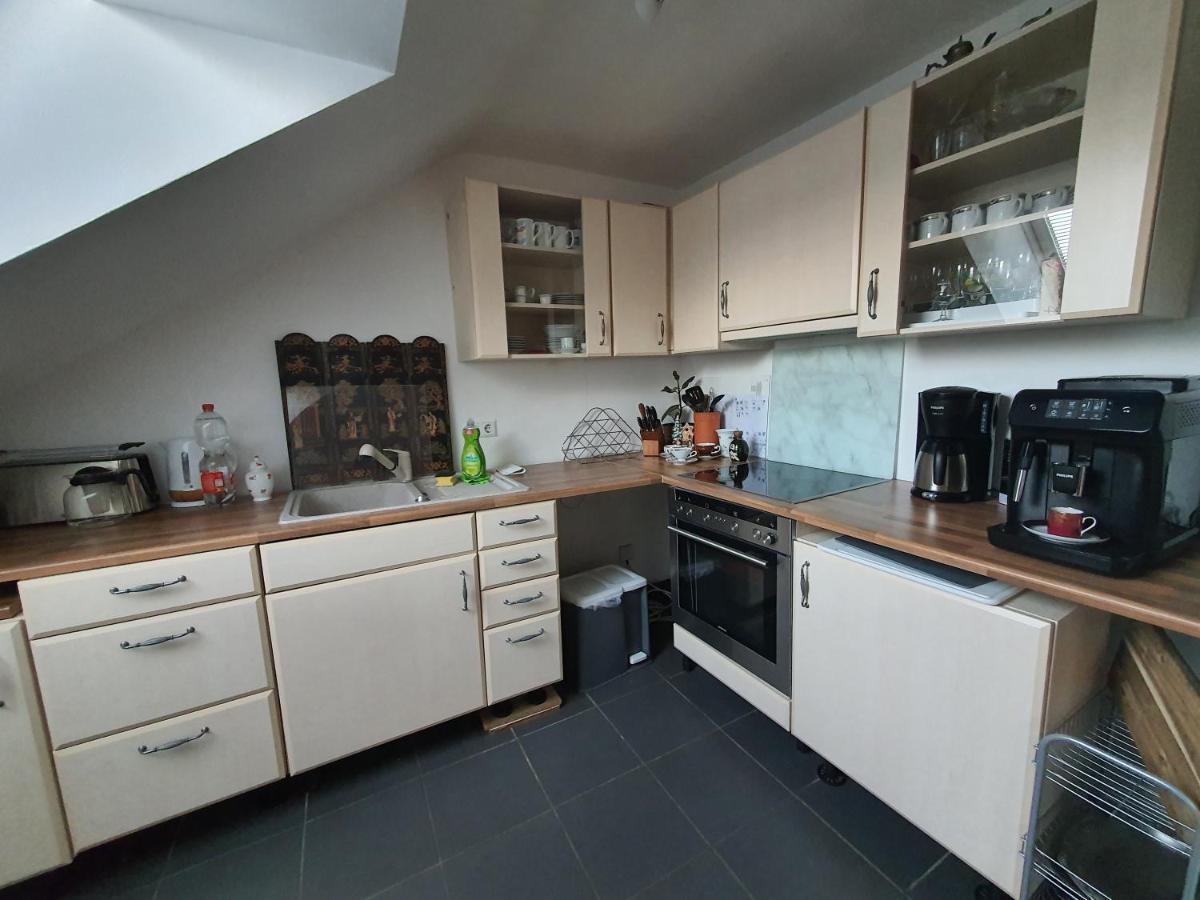 Ferienwohnung Berg View Bad Kissingen Apartment Mit 3 Schlafzimmern Bagian luar foto