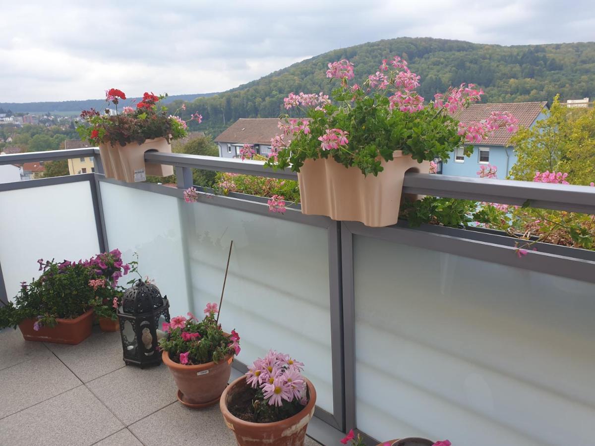 Ferienwohnung Berg View Bad Kissingen Apartment Mit 3 Schlafzimmern Bagian luar foto